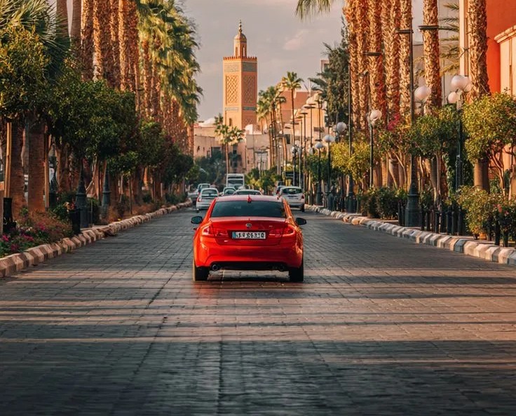 Car Rental Marrakech Gueliz & Medina: Home Delivery by MLB Location